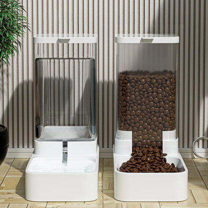 Automatic Pet Feeder & Water Bowl