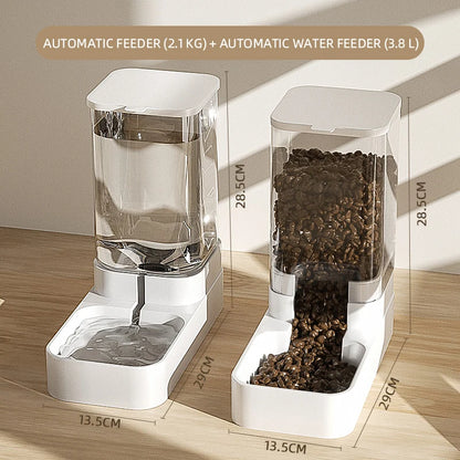 Automatic Pet Feeder & Water Bowl